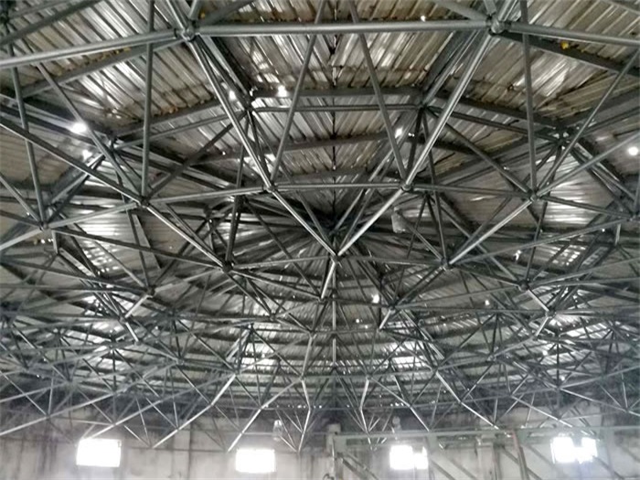 义乌洗煤厂蓄水池网架